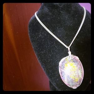 new without tag pink necklace